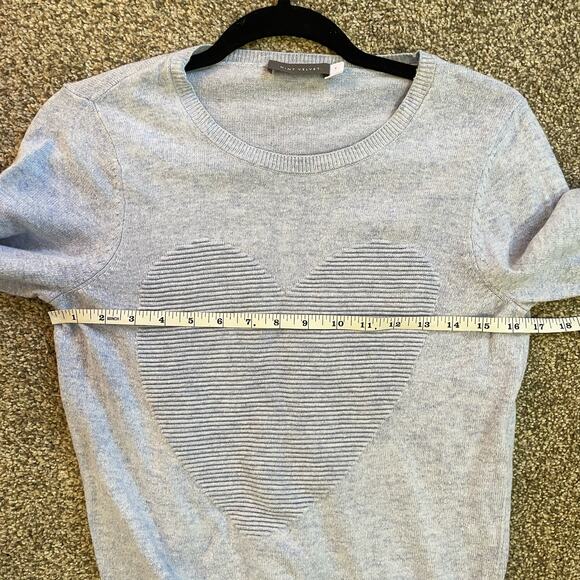 Mint velvet blue heart sweater Size 8 - Picture 5 of 5